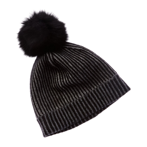 Forte cashmere plaited cashmere hat