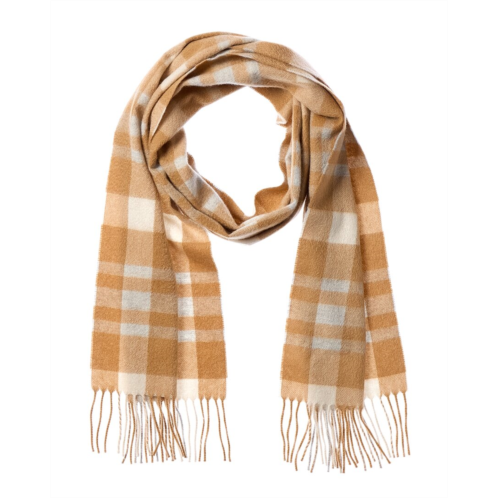 Amicale Cashmere exploded plaid cashmere scarf