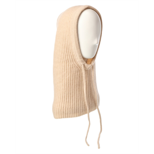 Amicale Cashmere ribbed knit cashmere hood
