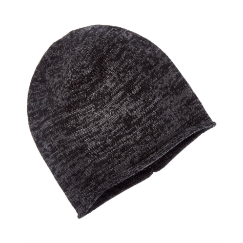 Amicale Cashmere knit 2-tone cashmere beanie