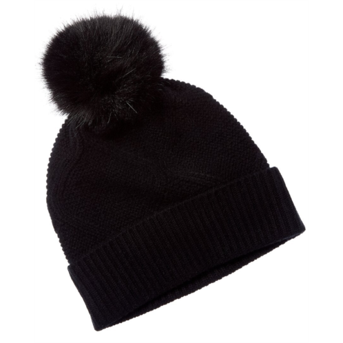 Forte cashmere luxe cable cashmere hat