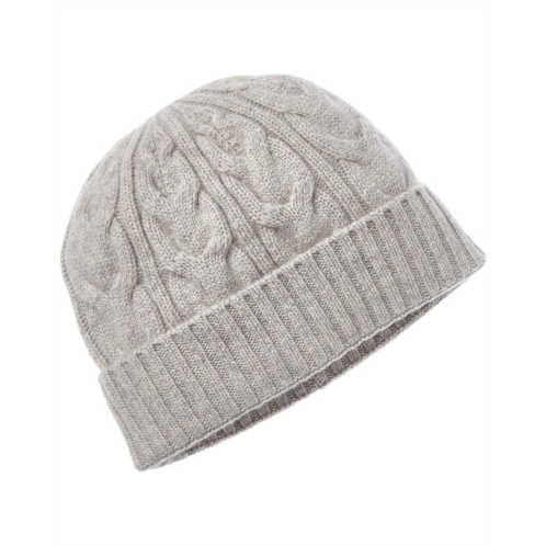 Bruno Magli cable cuffed cashmere hat