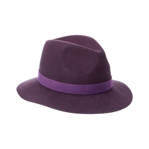 Bruno Magli suede band wool fedora