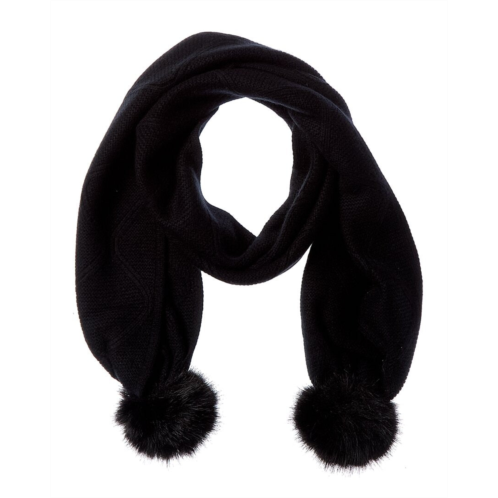 Forte cashmere luxe cable cashmere scarf