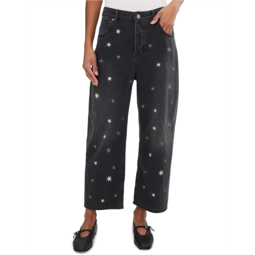 Womens Free People Deep Trance Shine Embroidered