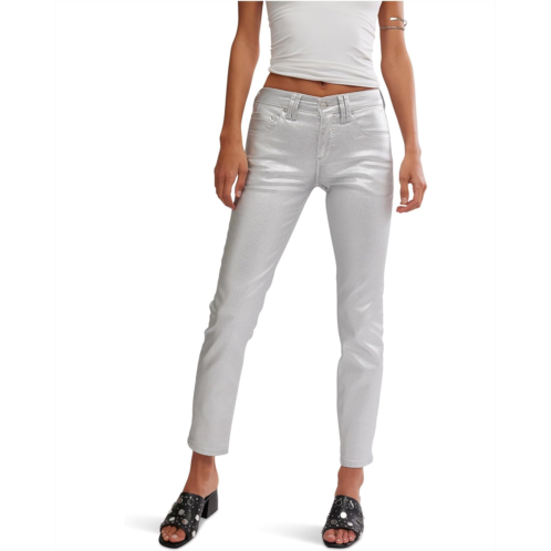 Womens Free People Oracle Metallic