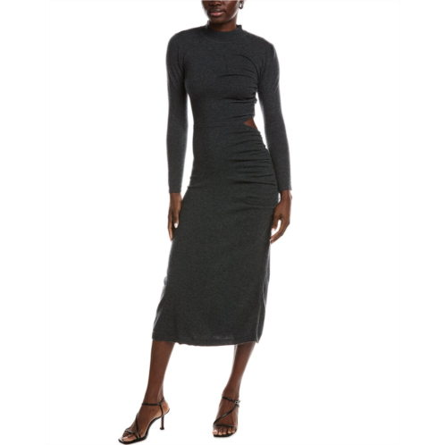 Sandro wool & cashmere-blend knit maxi dress