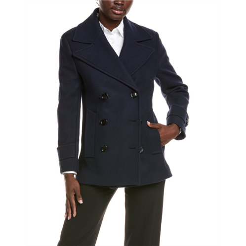 Hugo Boss capeaka wool-blend coat