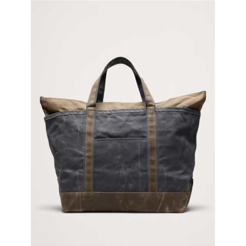 Bananarepublic Waxed Canvas Tote by CB Station