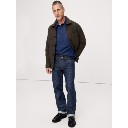 Bananarepublic Boiled Wool Shirt Jacket