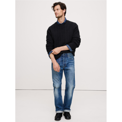 Bananarepublic Boucle Ribbed Crew-Neck Sweater