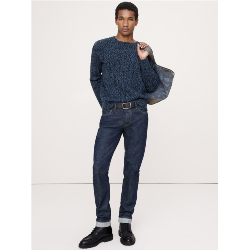Bananarepublic Boucle Ribbed Crew-Neck Sweater