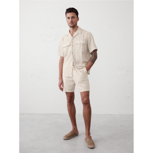 bananarepublic 7 Deck Seersucker Short