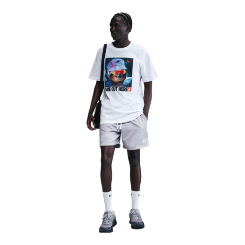 NIKE mens sportswear t shirt_white