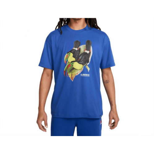 NIKE mens acg toucan dri fit top in blue