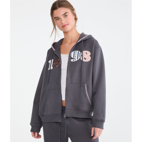 Aeropostale cloud soft 1998 full-zip hoodie