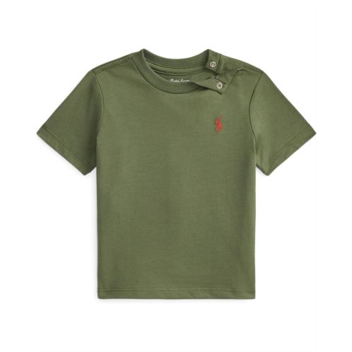Polo Ralph Lauren Kids Cotton Jersey Crew Neck Tee (Infant/Toddler)