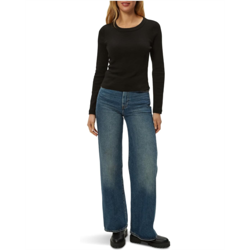 Womens Michael Stars Orion Crop Tee