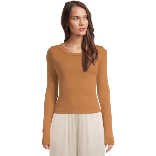 Womens Michael Stars Orion Crop Tee