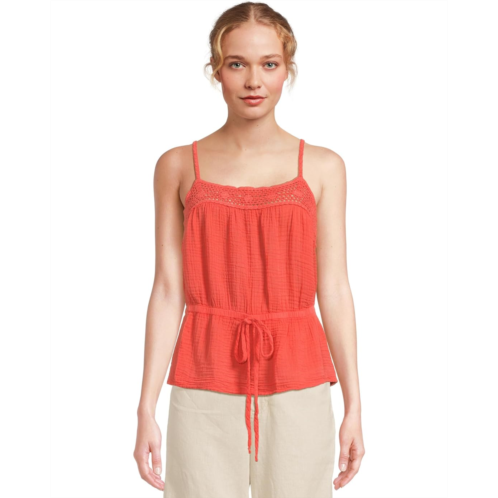 Womens Michael Stars Dahlia Waist Tie Tank