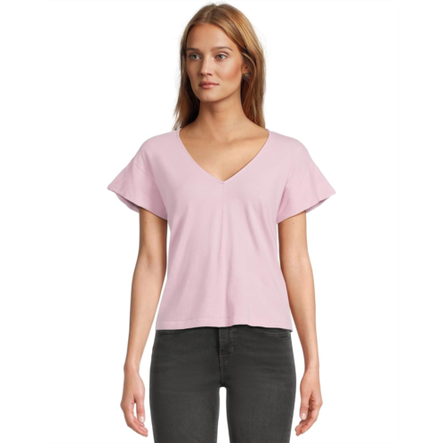 Womens Michael Stars Tobi V-neck Tee