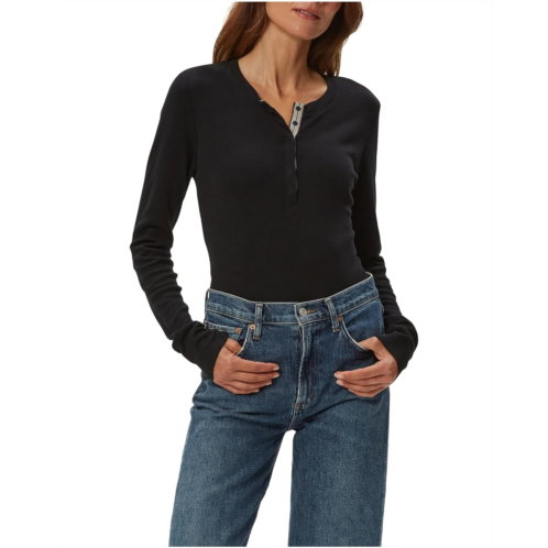 Womens Michael Stars Minnie Henley With Snap Tape