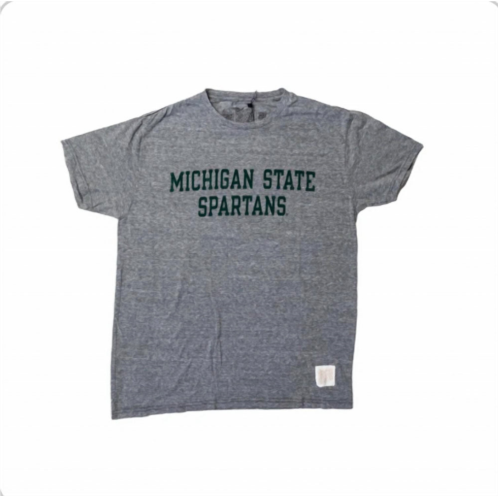 The Original RETRO BRAND mens michigan state spartans vintage tee in grey