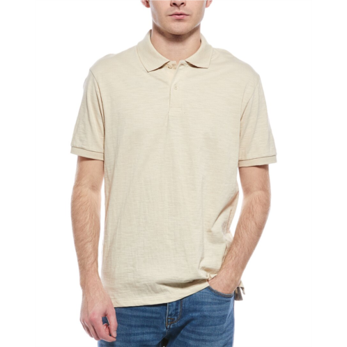 Scotch & Soda slub polo shirt