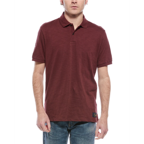Scotch & Soda slub polo shirt