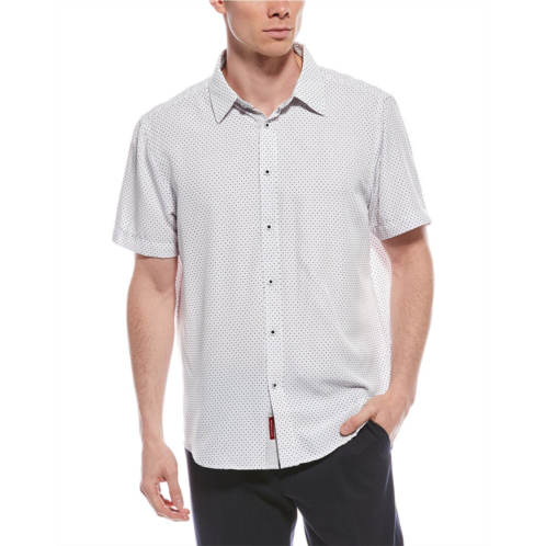 Report Collection geo print shirt