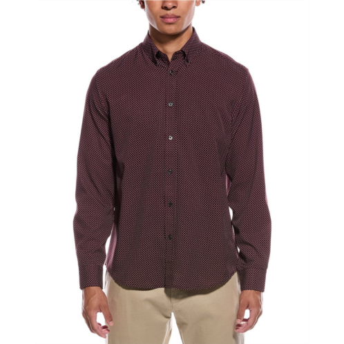 Report Collection 4-way geo print woven sport shirt