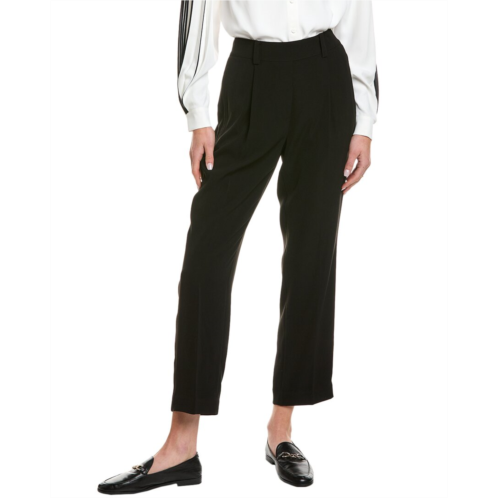 Elie Tahari pleated straight leg pant