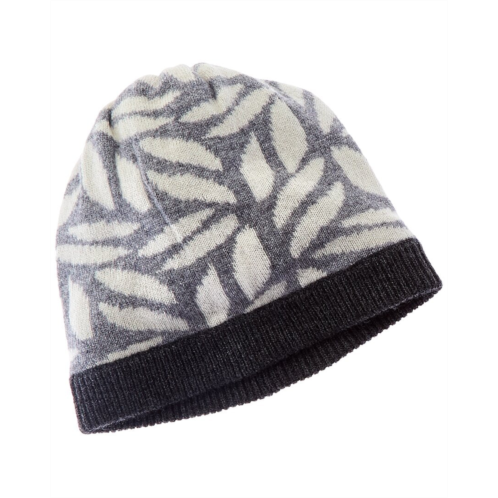 Forte Cashmere jacquard cashmere hat