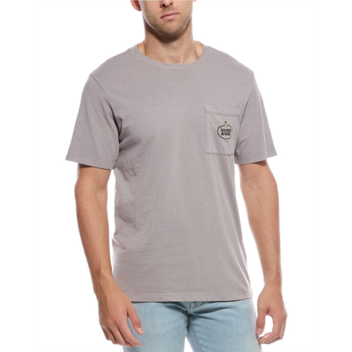 Scotch & Soda garment-dyed pocket t-shirt