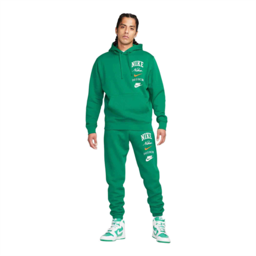 NIKE club fleece mens pullover hoodie