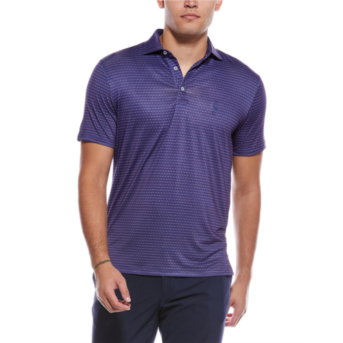 TailorByrd dots & diamonds performance polo shirt