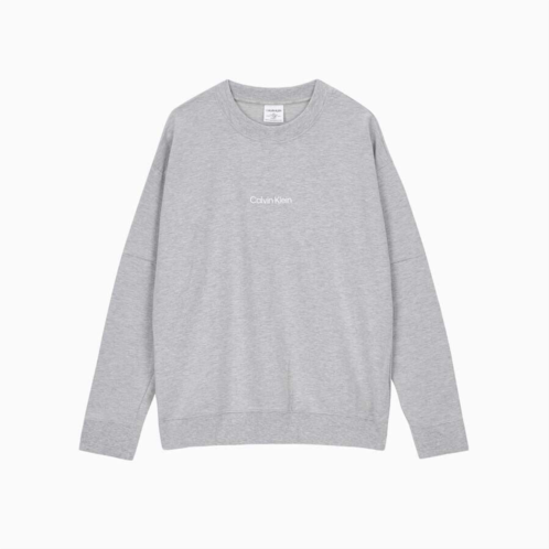 Calvin Klein lounge nm2172050 sweatshirt mens small gray cotton pullover app863