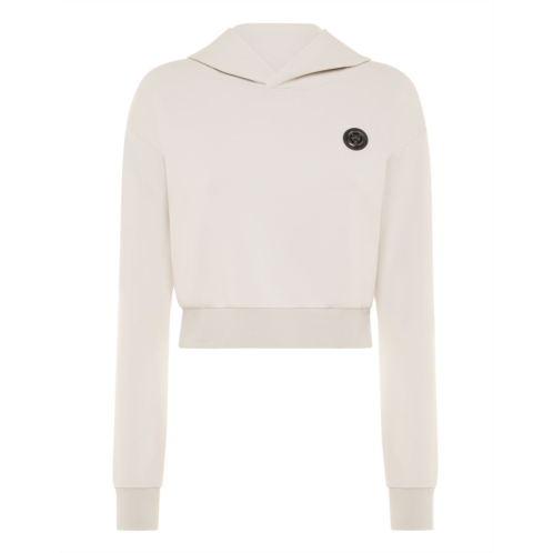 PLEIN SPORT cropped hoodie sweatshirt