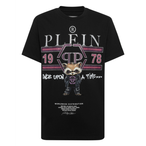 PHILIPP PLEIN round neck t-shirt plein college animals