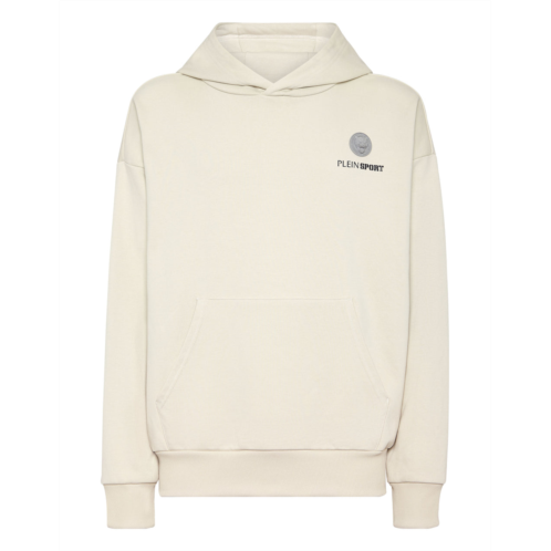 PLEIN SPORT oversize hoodie sweatshirt ls scratch