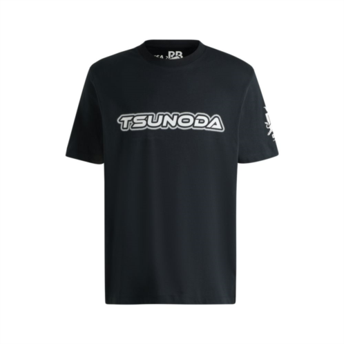 HUGO x vcarb fanwear t-shirt with yuki tsunoda graphics