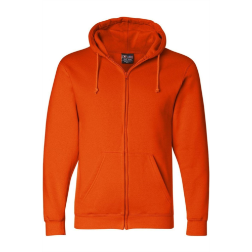 Bayside usa-made full-zip hooded sweatshirt