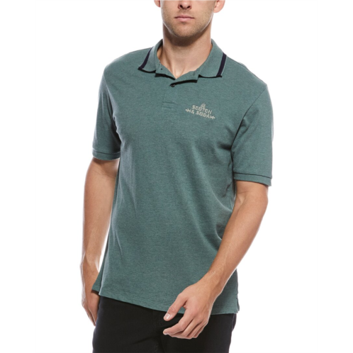 Scotch & Soda pique polo shirt