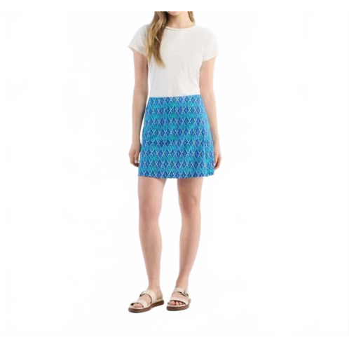 Hatley capelton road skort in painted diamonds