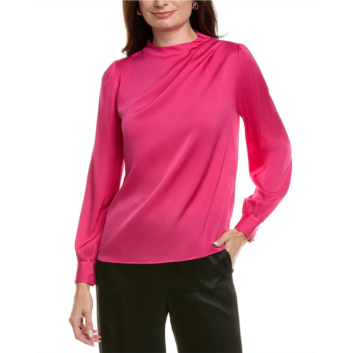 Elie Tahari the tien silk-blend blouse
