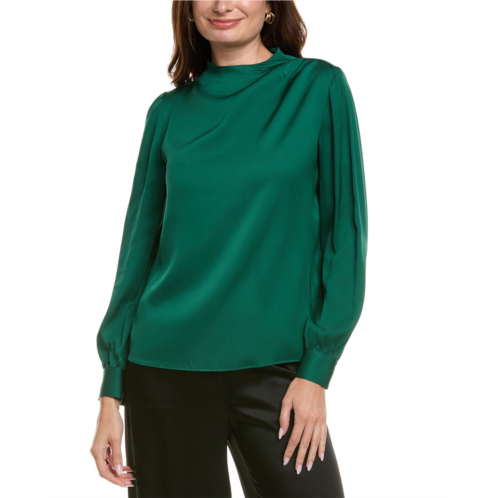 Elie Tahari the tien silk-blend blouse