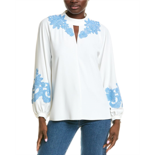 Elie Tahari olivia lace top