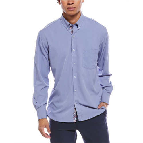 TailorByrd solid melange performance shirt