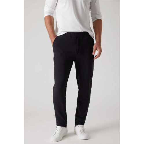 Raffi aqua cotton sweatpant in black