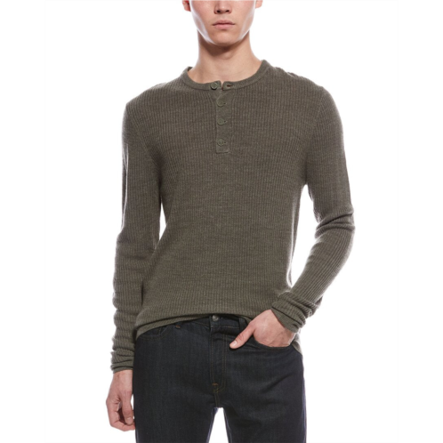 WEATHERPROOF VINTAGE vertical stitch henley shirt